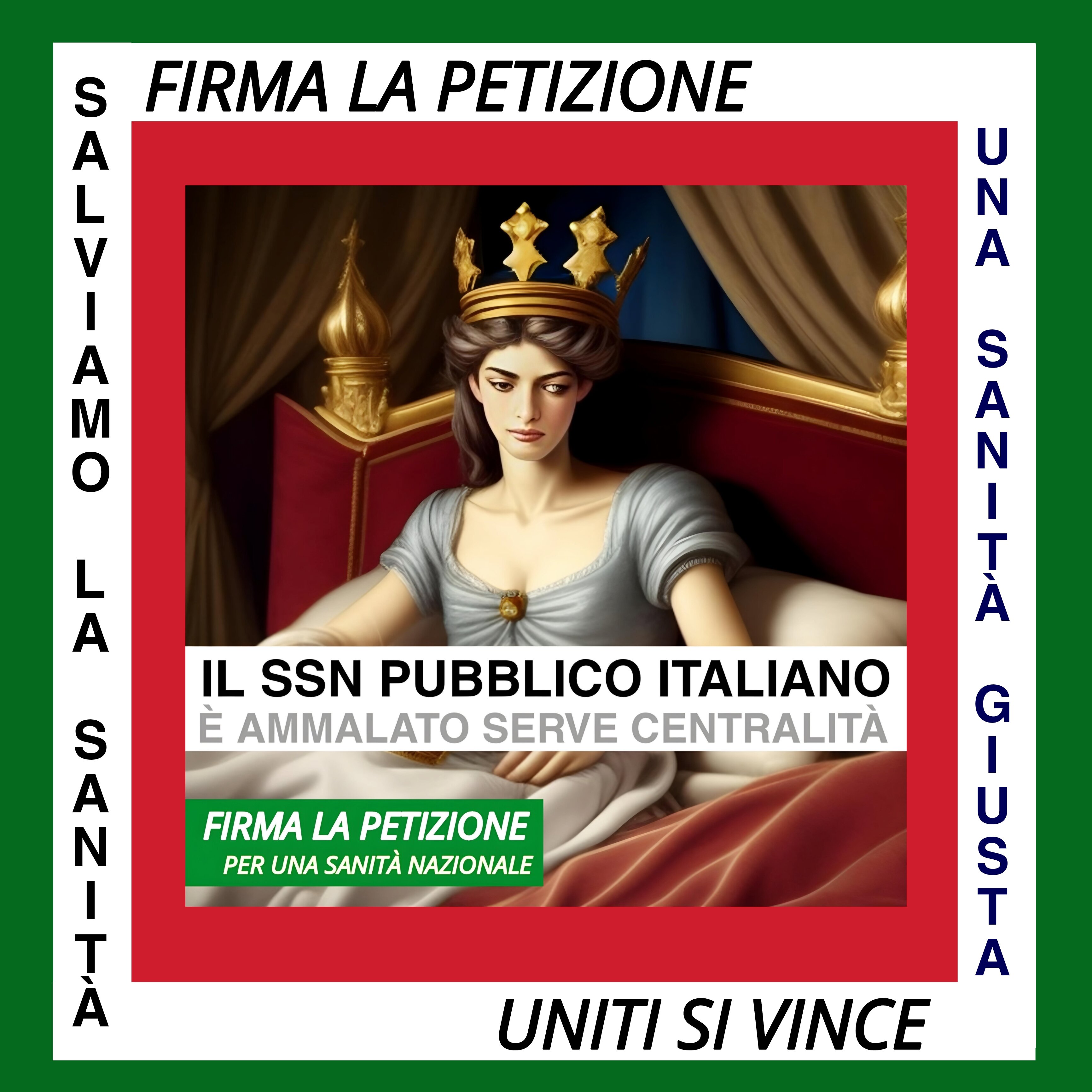 Salviamo il SSN: Centralizziamo la Gestione! Firma la petizione Salviamo il SSN: Centralizziamo la Gestione! Firma la petizione