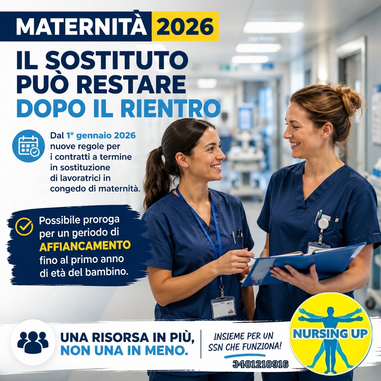 Maternità: dal 2026 il sostituto può restare dopo il rientro