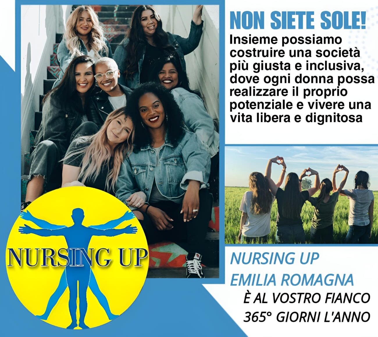 Non solo un giorno, ma un impegno per sempre: l'8 marzo con Nursing Up Emilia Romagna Non solo un giorno, ma un impegno per sempre: l'8 marzo con Nursing Up Emilia Romagna