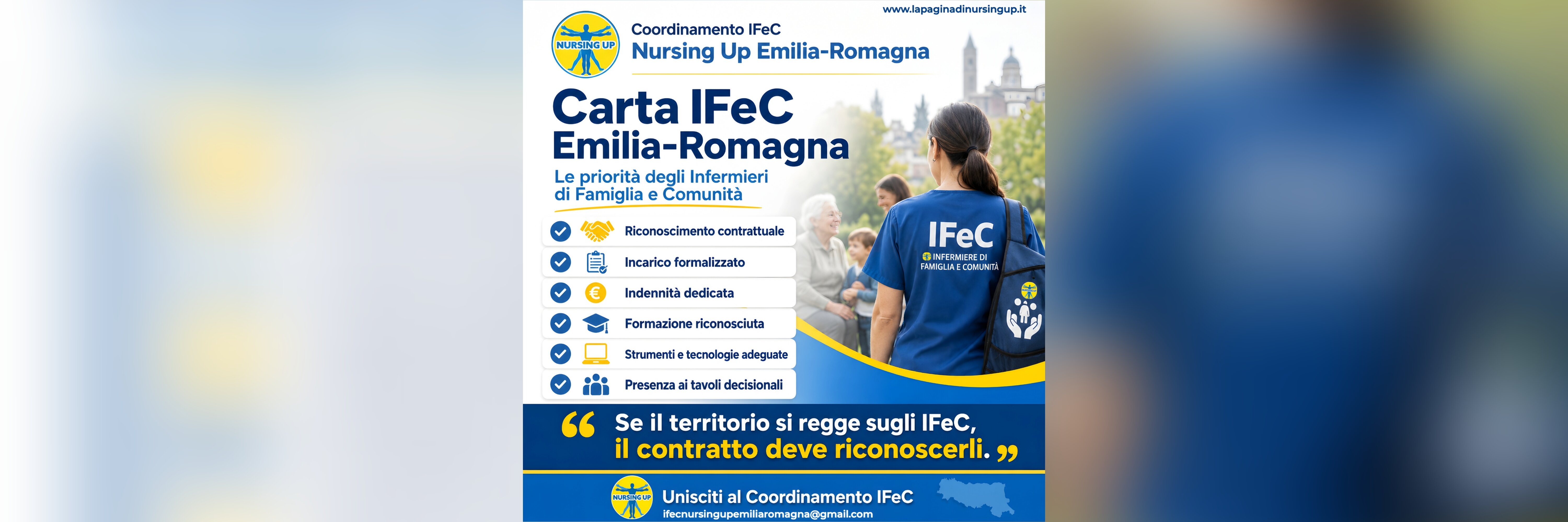 Nasce il Coordinamento IFec: Infermieri di Famiglia e Comunit&agrave;