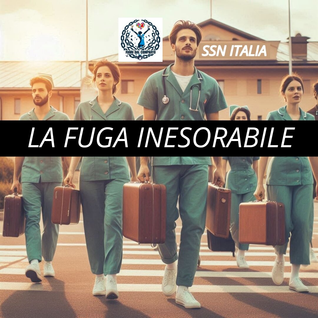 Allarme Rosso Infermieri: L’esodo continua inesorabile Allarme Rosso Infermieri: L’esodo continua inesorabile