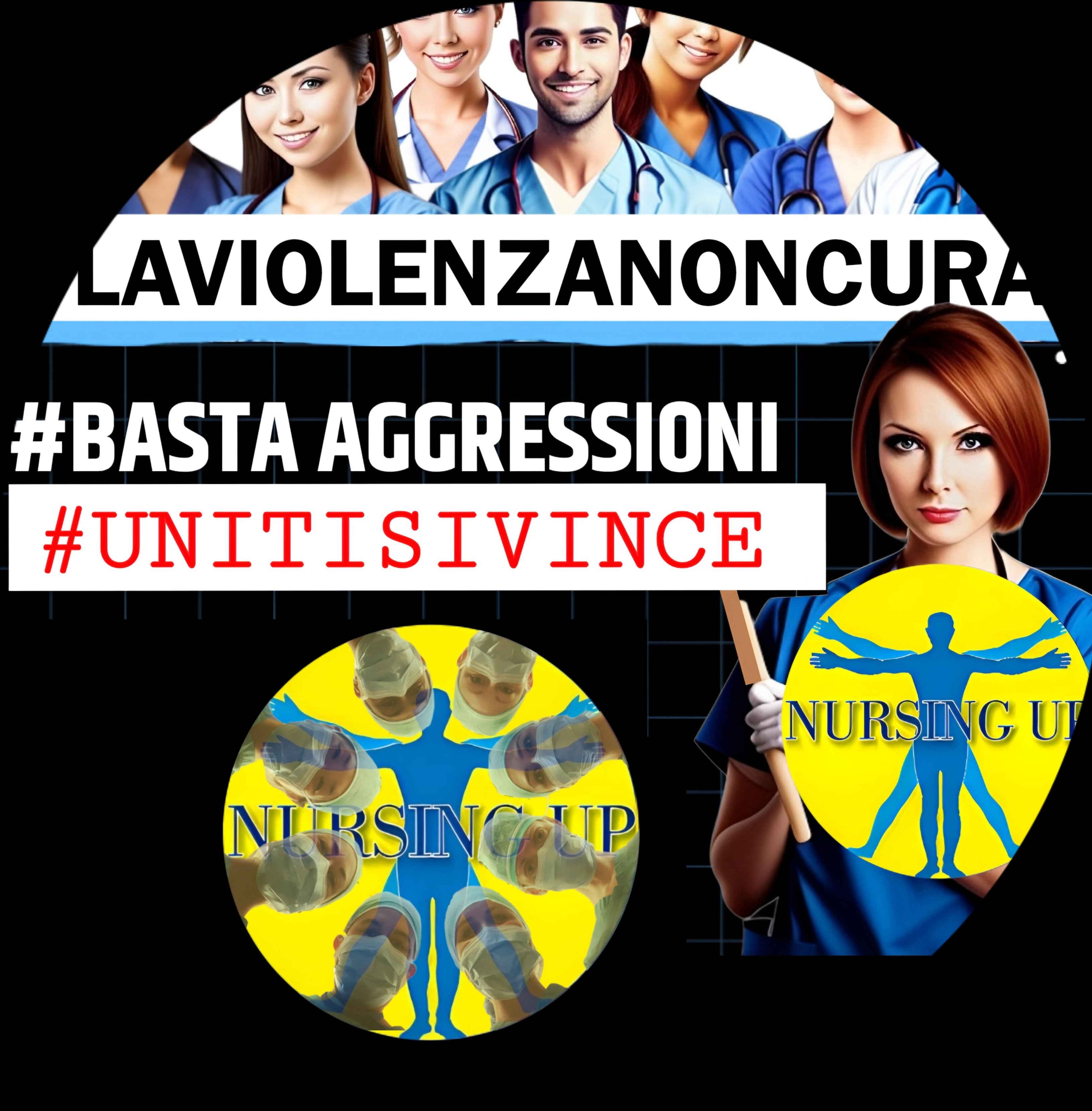 Basta aggressioni! #LAVIOLENZANONCURA Basta aggressioni! #LAVIOLENZANONCURA