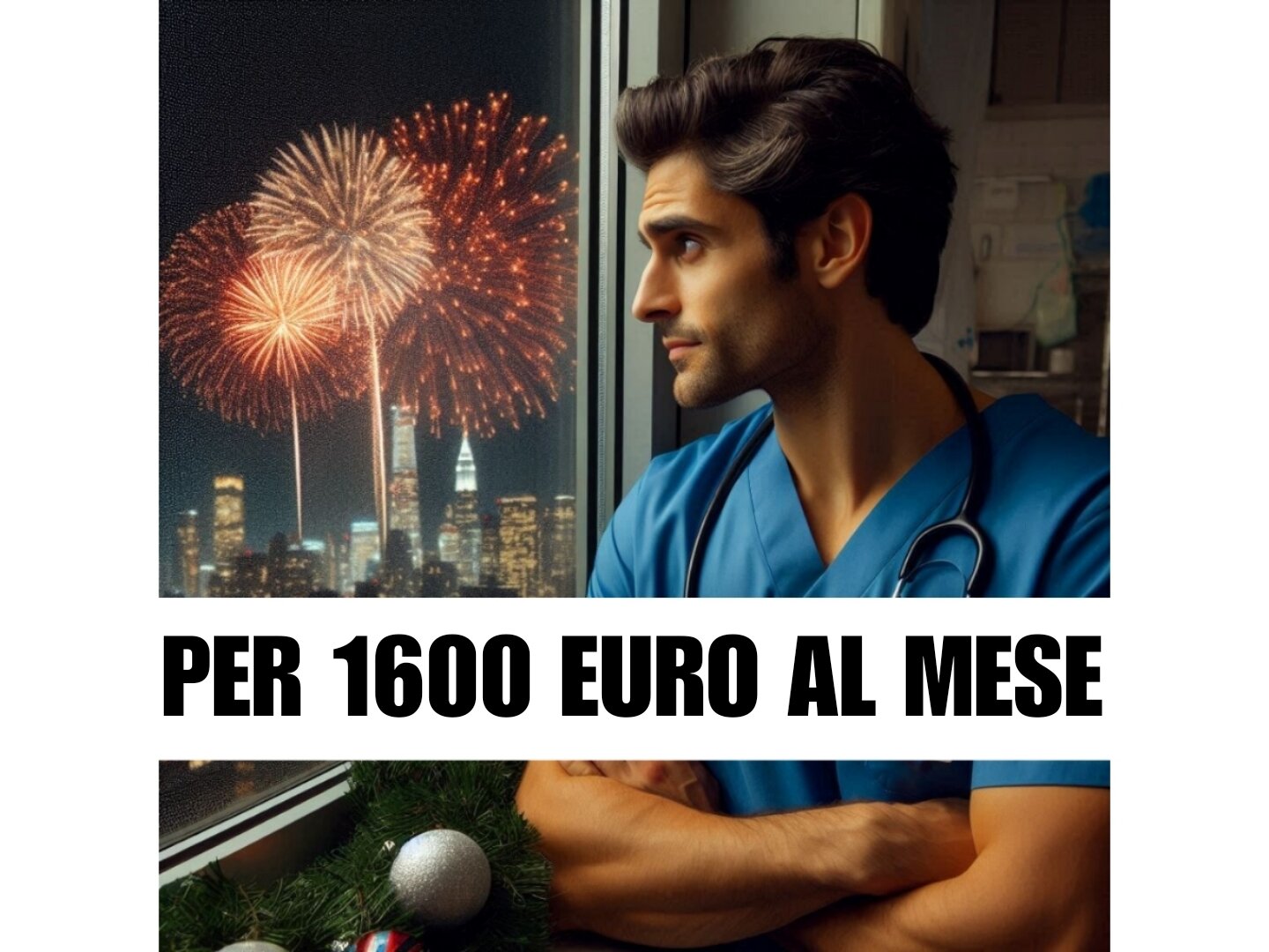 Per 1600 euro. Poesia dedicata agli infermieri Per 1600 euro. Poesia dedicata agli infermieri
