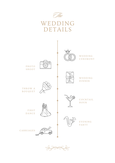 white minimal wedding timeline planner-2