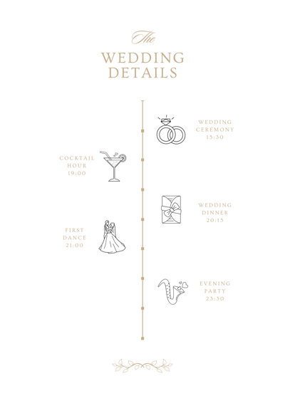 white minimal wedding timeline planner (7)
