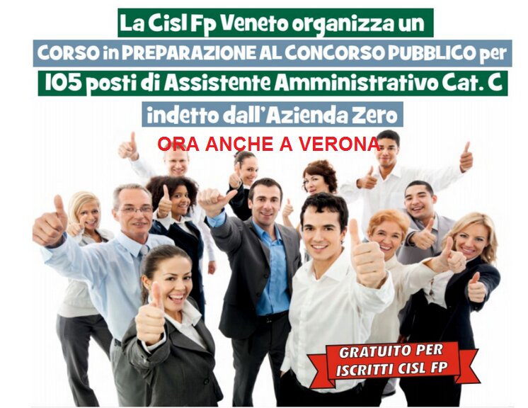 Corso CISL FP Concorso Amministrativi 