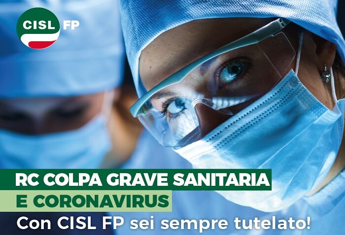 Sanità: l'assicurazione CISL FP copre anche per le attività legate all'emergenza svolte fuori sede
