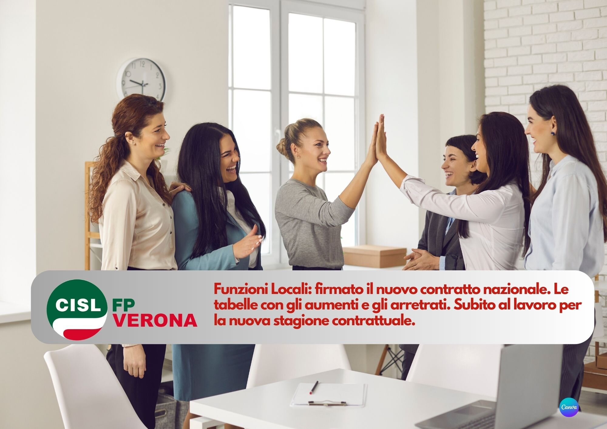 CISL FP Verona. Firma definitiva del CCNL Funzioni Locali 2022-2024 ora si apre una nuova stagione contrattuale