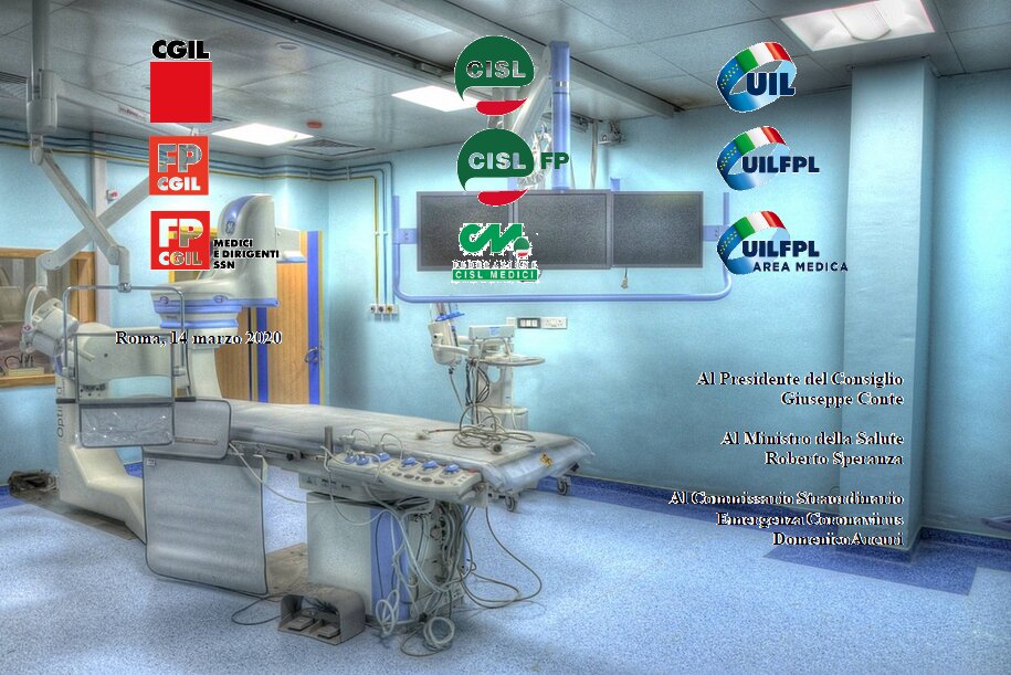 Covid - 19 CGIL CISL UIL inadeguatezza di mascherine e DPI, quarantena, monitoraggio