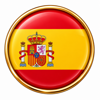 distintivo spagnolo dorato e lucido