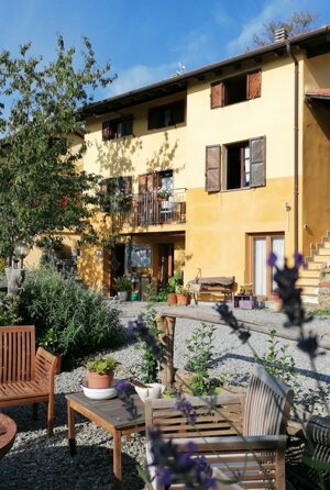 wellness area - Fire pit - apartments in farmhouse in Pigna - Imperia - Liguria
