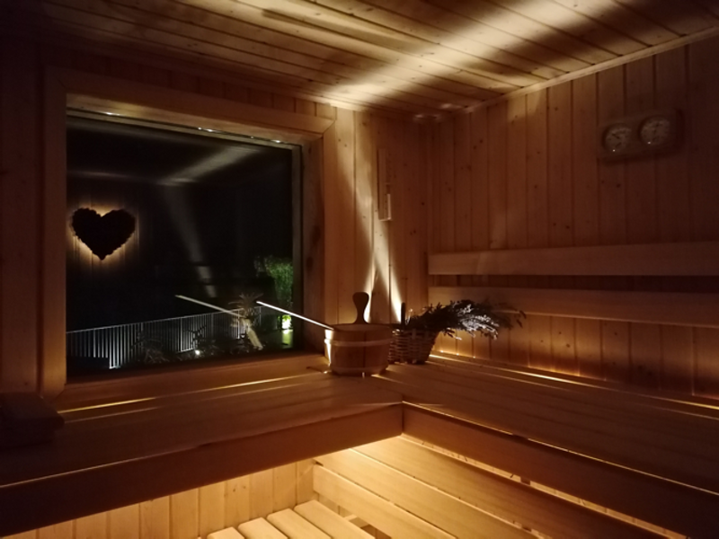 Bio-sauna dell'agriturismo a Pigna - Imperia - Liguria