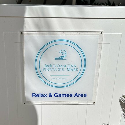 Area relax e giochi Area relax e giochi