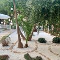 Il giardino riservato alle camere lato mare