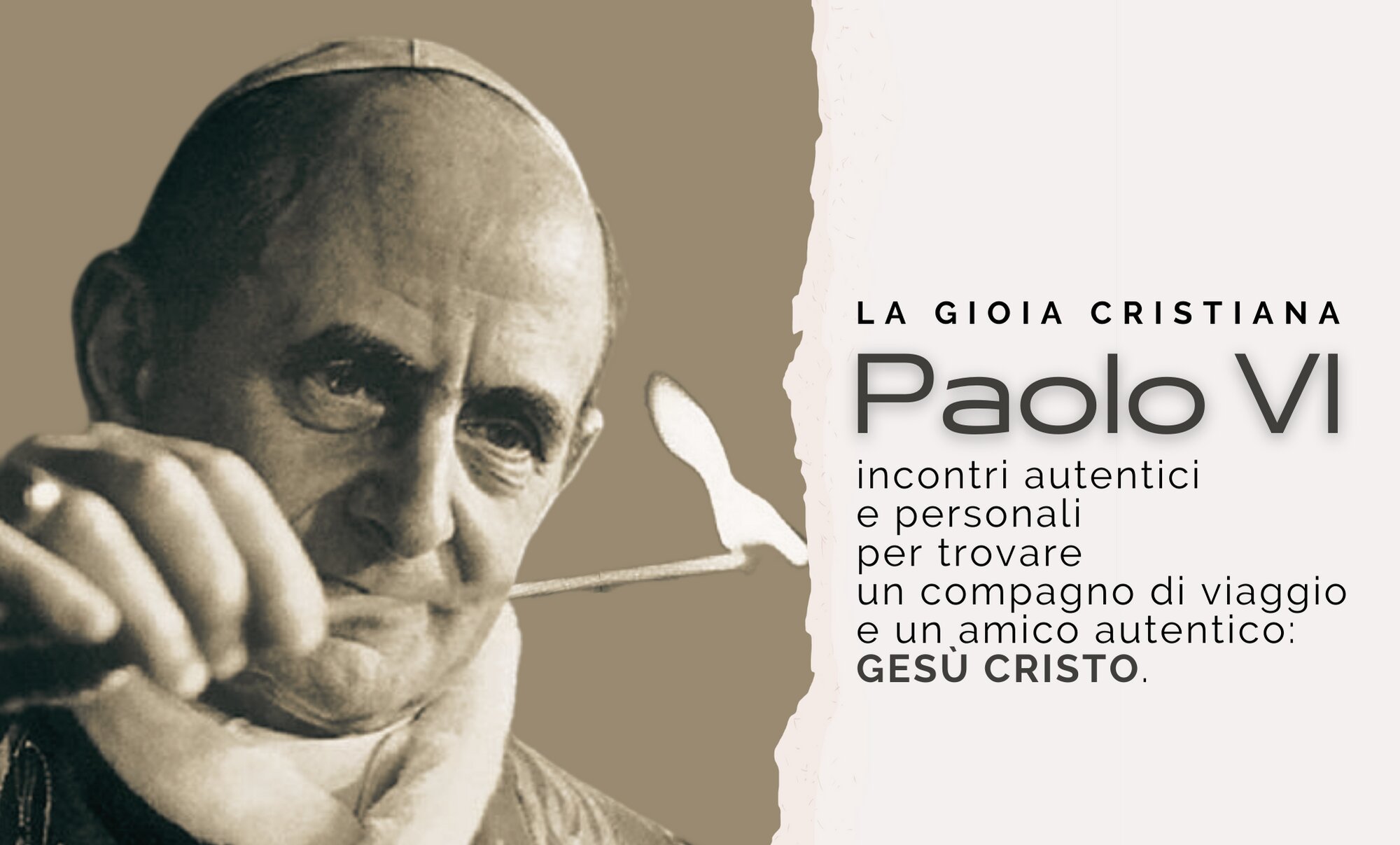 la gioia nel Signore: il cristianesimo che non ti aspetti