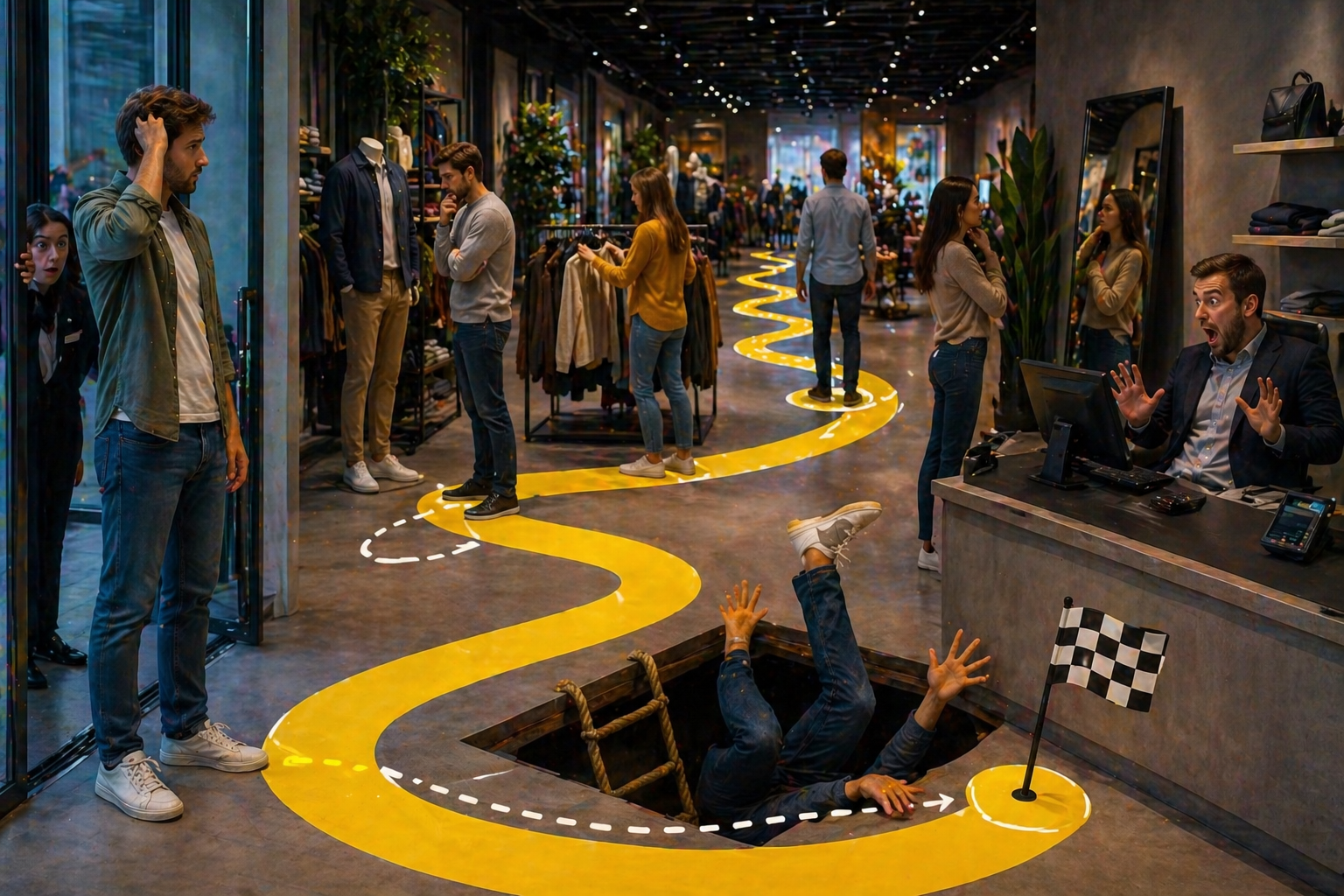 Customer journey nel punto vendita fisico: come mapparlo, misurarlo e trasformarlo in fatturato