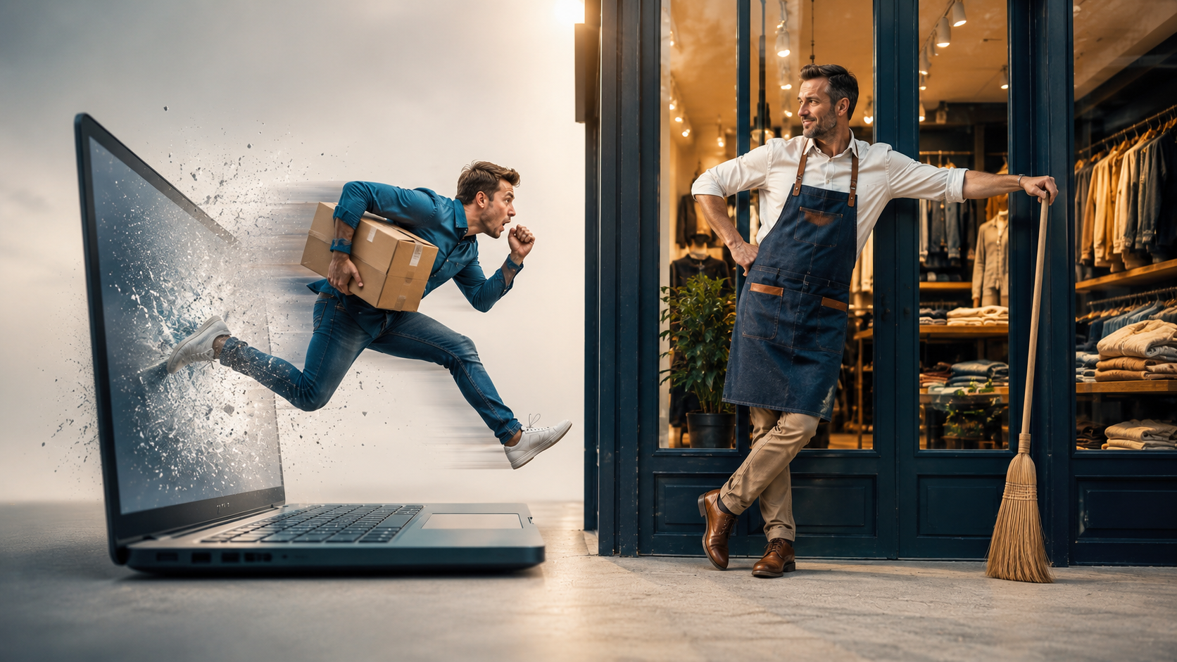 Retail vs e-commerce: perch&eacute; il negozio fisico non &egrave; morto (e chi lo dice sbaglia i conti)