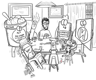 la solitudine - illustrazione