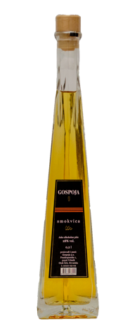 Grappa di Žlahtina arricchita con fichi, 28%.