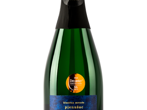 Pjenušavo vino, od Žlahtine, 12%.