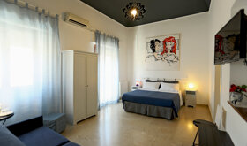 b&b trapani la casa di paola camera quadrupla b&b trapani Suite Blu camera quadrupla