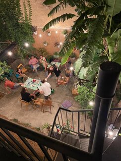 Giardino interno B&B La Casa Giardino interno b&b Trapani La casa di Paola