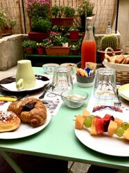 Fresh and local products Sicilian Breakfast Bio vegan and Typical Breakfast bb Trapani