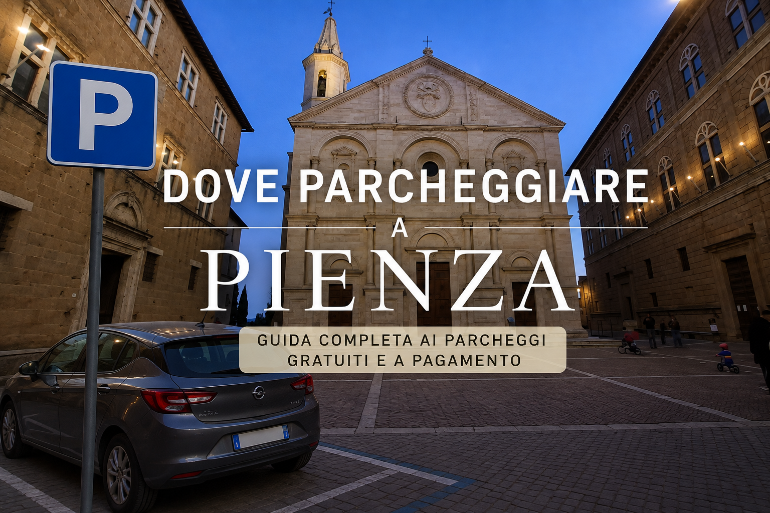 Parcheggiare a Pienza