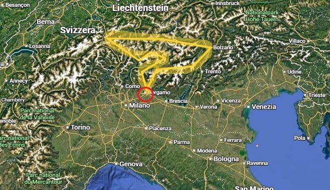 Una mappa speciale per il nostro Cardio Tour