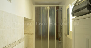 Portoferraio's historic center. Elba Island. A casa del Fotoreporter. Bathroom