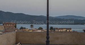 Portoferraio's historic center. Elba Island