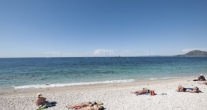 Portoferraio. Elba Island.Le Ghiaie beach