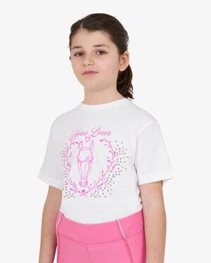 t-shirt-bambina-bianca-e-rosa
