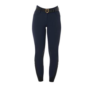 pantaloni-donna-full-grip-a-vita-alta-blu-navy