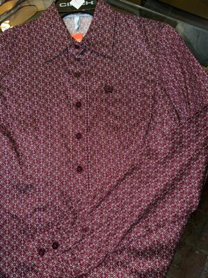 camicia-donna-fantasia-bordeaux