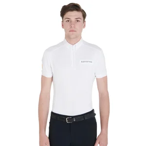 polo-da-concorso-traforata-con-zip-da-uomo