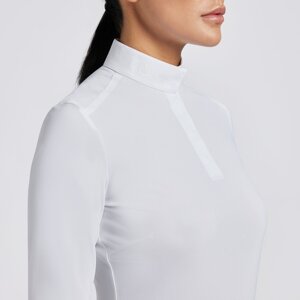 polo-da-concorso-in-tessuto-traspirante-con-bottoni-nascosti