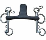 morso-pelham-intero-in-gomma-con-abbassa-lingua-a-leve-corte-completo-di-barbozzale-in-catena