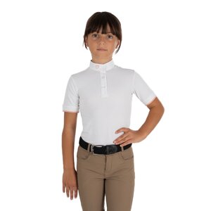 polo-da-concorso-bimba-forata-con-logo-rosa-sul-colletto