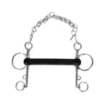 morso-pelham-intero-in-gomma-flessibile-completo-di-barbozzale-in-catena