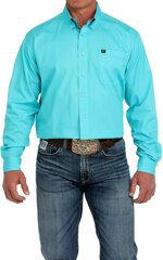camicia-uomo-tinta-unita-con-polsino-e-colletto-in-fantasia