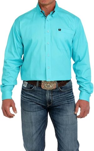 camicia-uomo-tinta-unita-con-polsino-e-colletto-in-fantasia