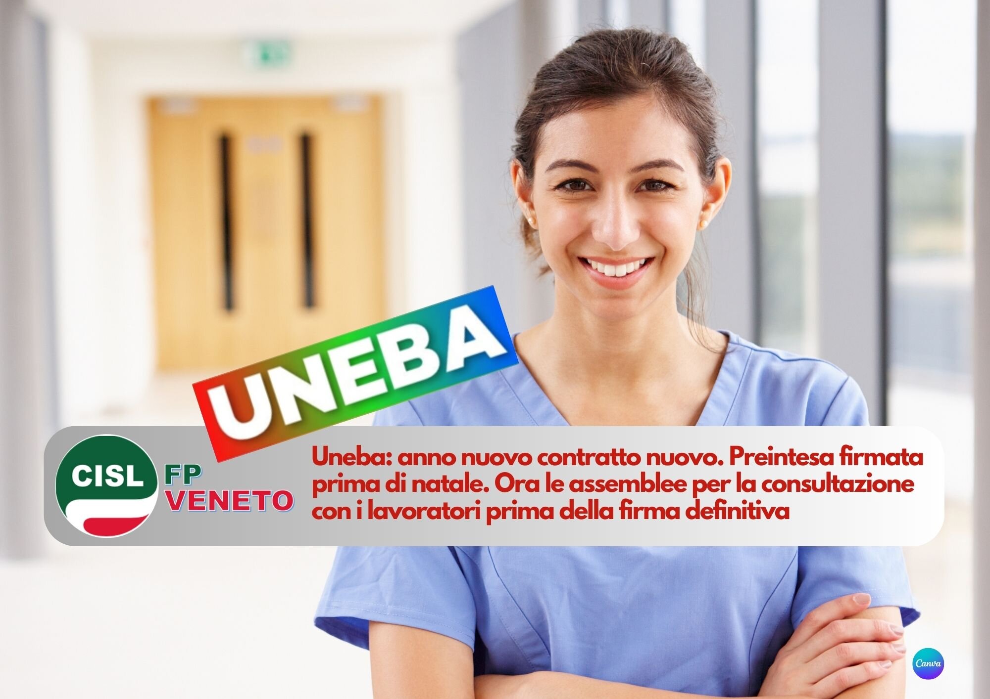 CISL FP Veneto. UNEBA: anno nuovo contratto nuovo. Entra nel vivo la consultazione sull'ipotesi di accordo CISL FP Veneto. UNEBA: anno nuovo contratto nuovo. Entra nel vivo la consultazione sull'ipotesi di accordo