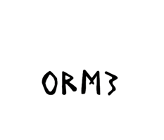 scritta orme senza sfondo