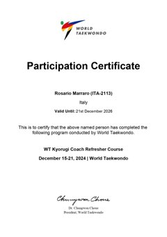certificate 15-21 dic 2024 wt kyorugi coach refresher course valid 21.12.2026.jpeg certificate 15-21 dic 2024 wt kyorugi coach refresher course valid 21.12.2026.jpeg