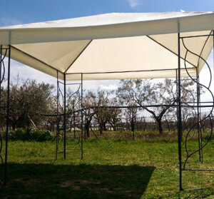 Gazebo in ferro 3 x 3 mt