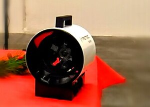 Stufa termo ventilata elettrica