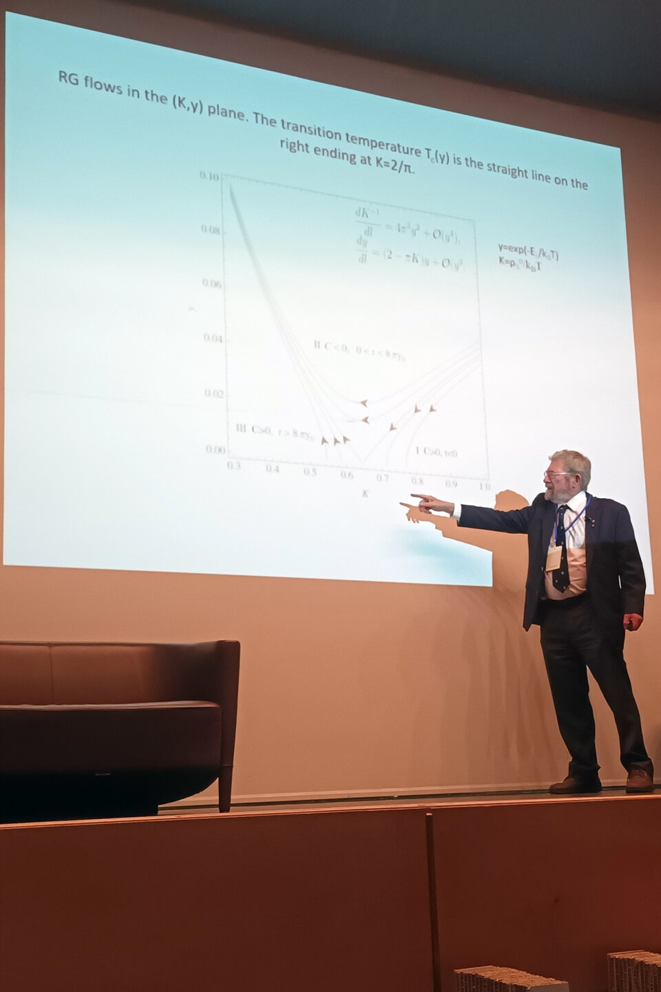 Nobel lecture by J. Michael Kosterlitz Nobel lecture by J. Michael Kosterlitz