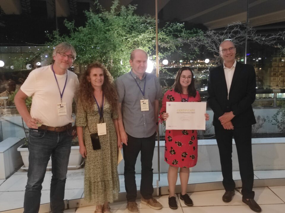 MDPI award to Sara Conti (U Antwerp) MDPI award to Sara Conti (U Antwerp)