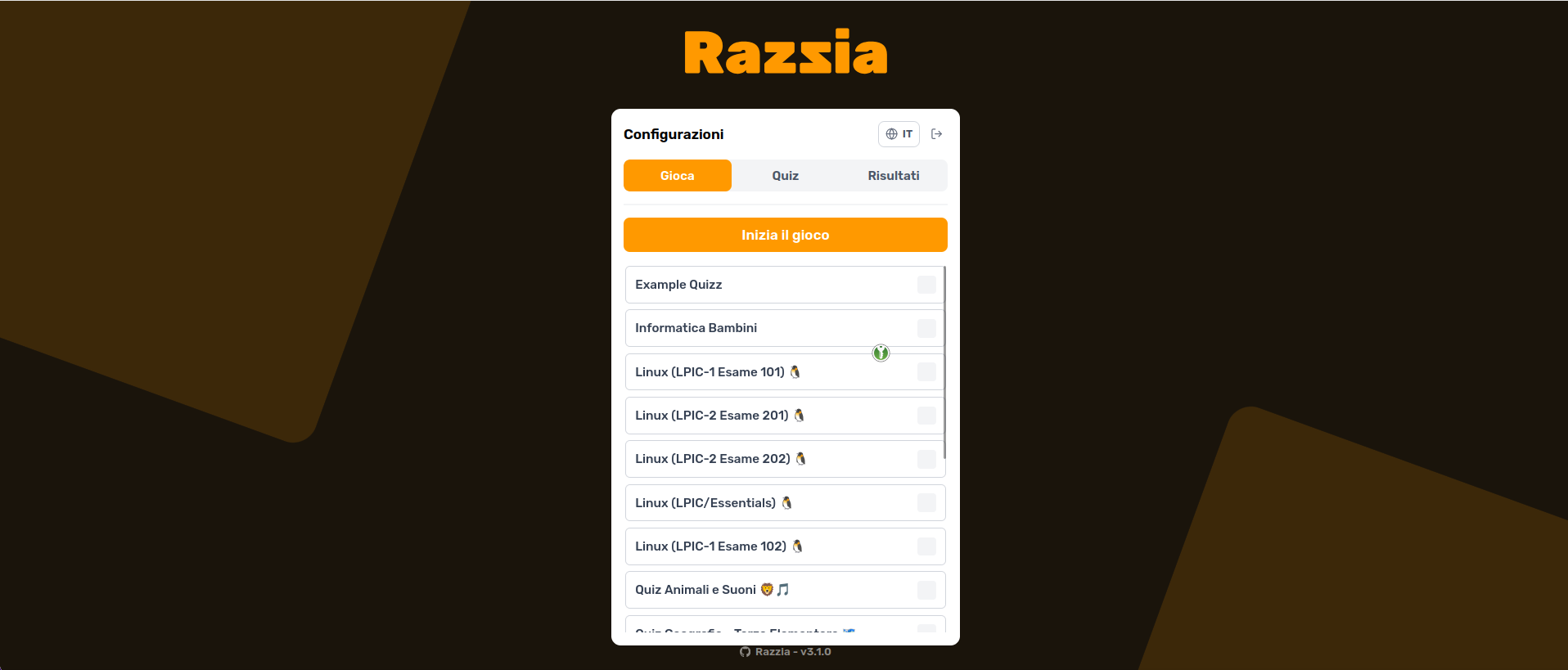 Razzia quiz app per Bambini, Adulti e Svago Razzia quiz app per Bambini, Adulti e Svago